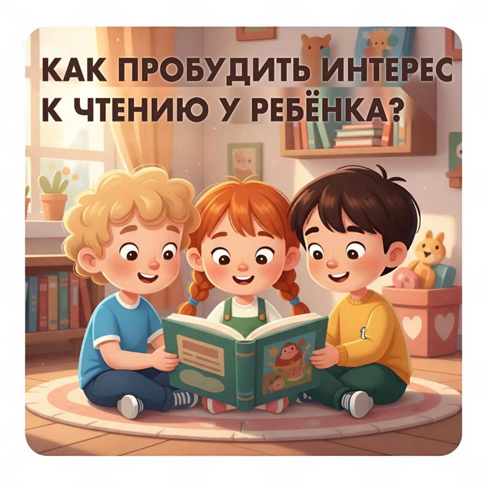 Как заинтересовать ребёнка чтением?